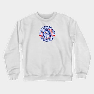 heartbreak club propaganda Crewneck Sweatshirt